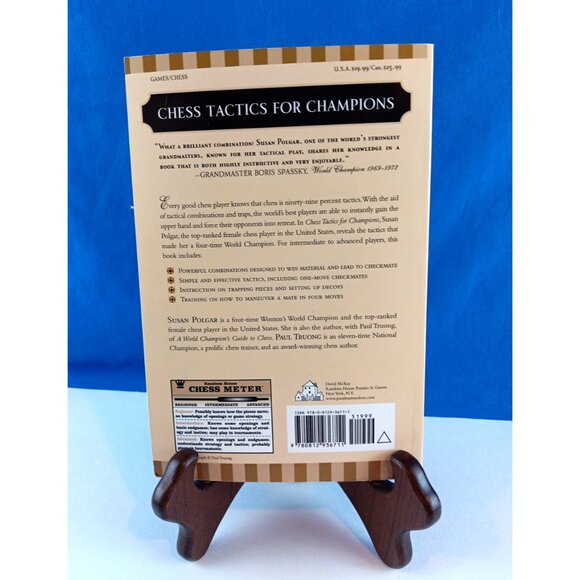 Chess Tactics for Champions: A Step-By-Step Guide to Using Tactics and... - Picture 11 of 12